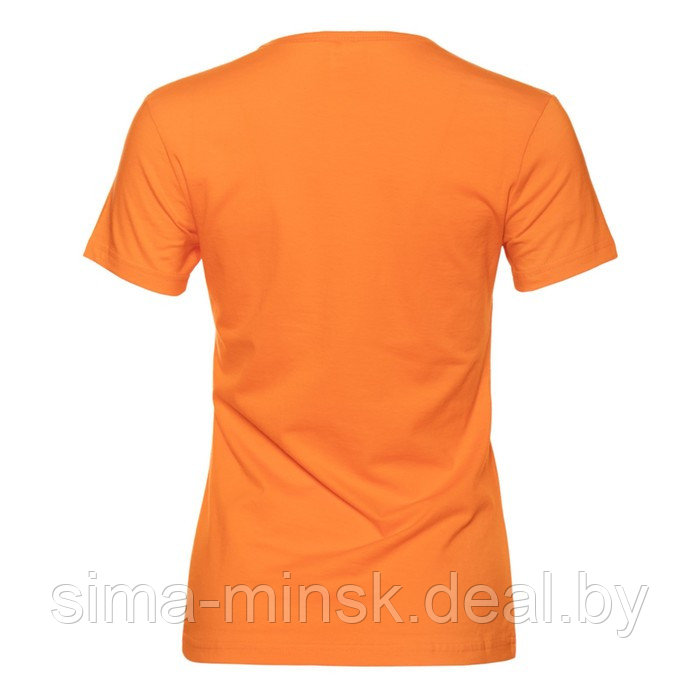 Футболка женская, размер XXL, цвет оранжевый - фото 2 - id-p220288044
