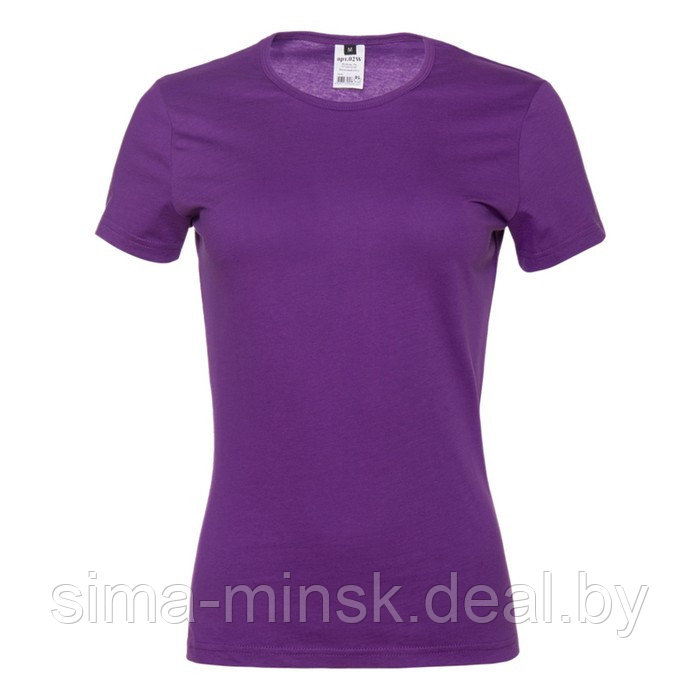 Футболка женская, размер L, цвет фиолетовый - фото 1 - id-p220288070