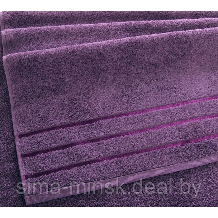 Маxровое полотенце «Мадейра», размер 33x70 см, цвет светлый виноград - фото 1 - id-p220288095