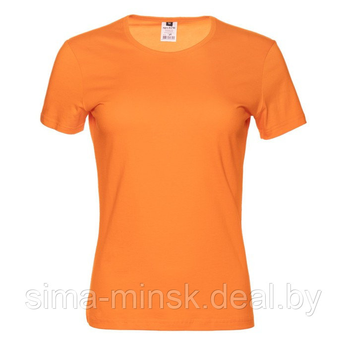 Футболка женская, размер S, цвет оранжевый - фото 1 - id-p220288080