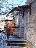 Кованый козырёк №20, фото 3