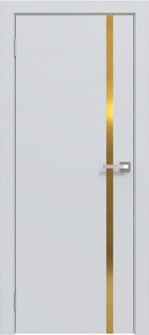 Двери межкомнатные Эмаль Line 02 (золотой молдинг) - фото 5 - id-p220288745