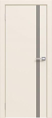 Двери межкомнатные Эмаль Line 03 (чёрный молдинг) - фото 3 - id-p220288747