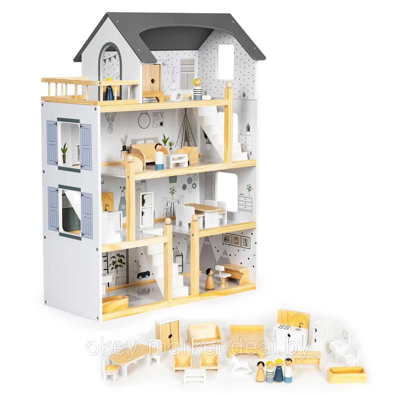 Кукольный домик Eco Toys New Резиденция Nova
