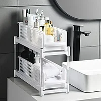 Этажерка для кухни и ванной с выдвижными ящиками