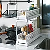 Этажерка для кухни и ванной с выдвижными ящиками, фото 4