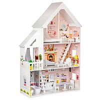 Кукольный домик Eco Toys Резиденция Pudrowa