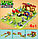 98466 Конструктор Растения против зомби. Поле битвы, 458 деталей, аналог Лего, фото 2