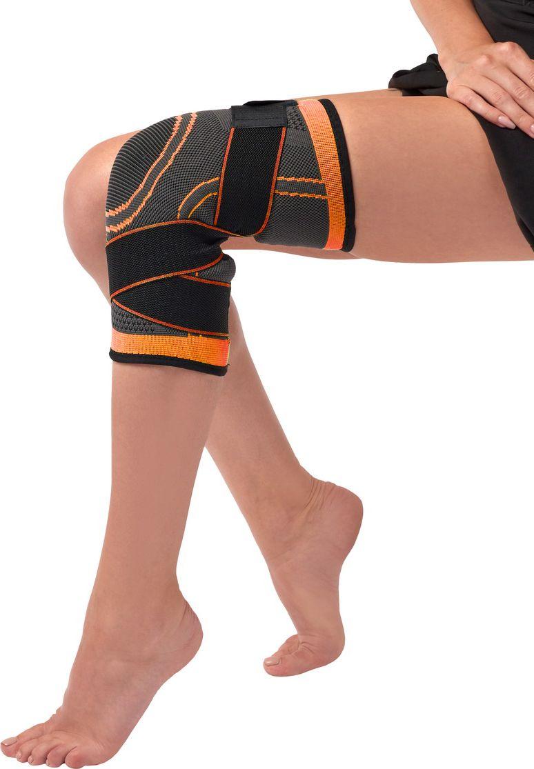 Суппорт колена с утяжкой Bradex SF 0664, оранжевый (Knee support, orange)