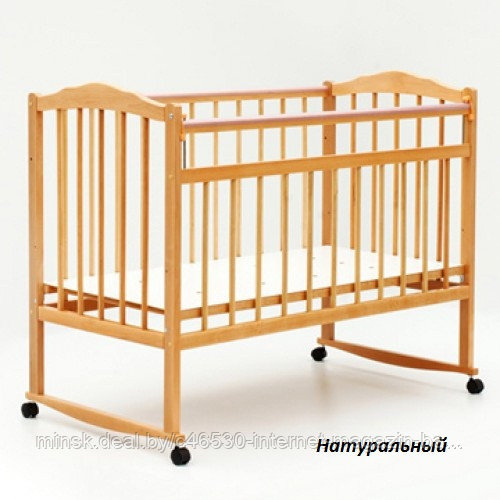 Кроватка "Bambini" Бамбини (Ольха) Натуральный цвет. Доставка бесплатная. - фото 3 - id-p31613018