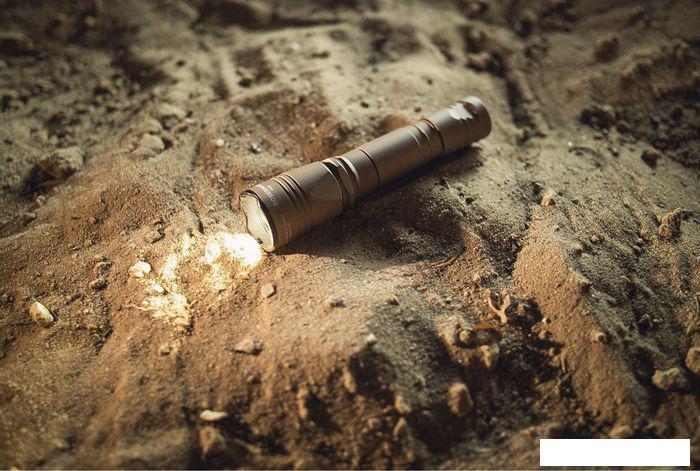 Фонарь Armytek Dobermann Pro Magnet USB Sand (теплый свет) - фото 4 - id-p220283402