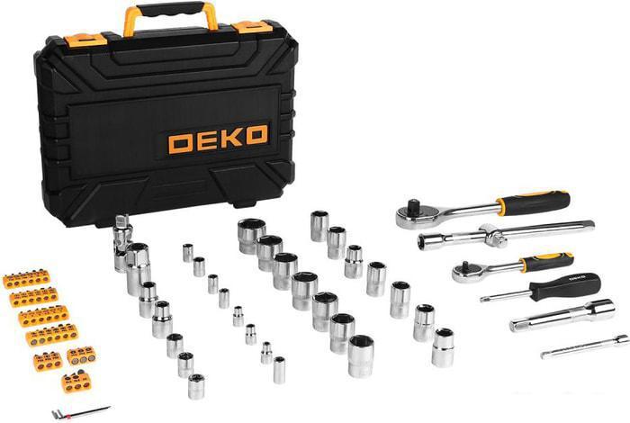 Универсальный набор инструментов Deko DKMT72 (72 предмета) - фото 1 - id-p220283448