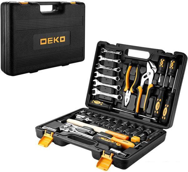 Универсальный набор инструментов Deko DKMT63 (63 предмета) - фото 2 - id-p220283449