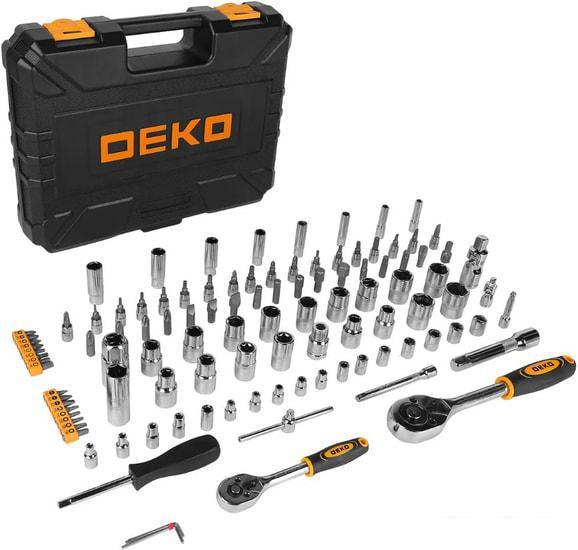 Универсальный набор инструментов Deko DKAT108 (108 предметов) - фото 2 - id-p220283463
