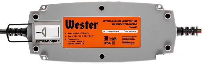 Зарядное устройство Wester CD-4000 - фото 3 - id-p220284663