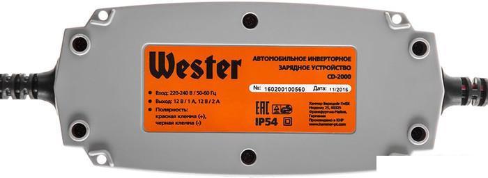 Зарядное устройство Wester CD-2000 - фото 3 - id-p220284664