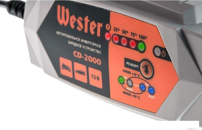 Зарядное устройство Wester CD-2000 - фото 4 - id-p220284664