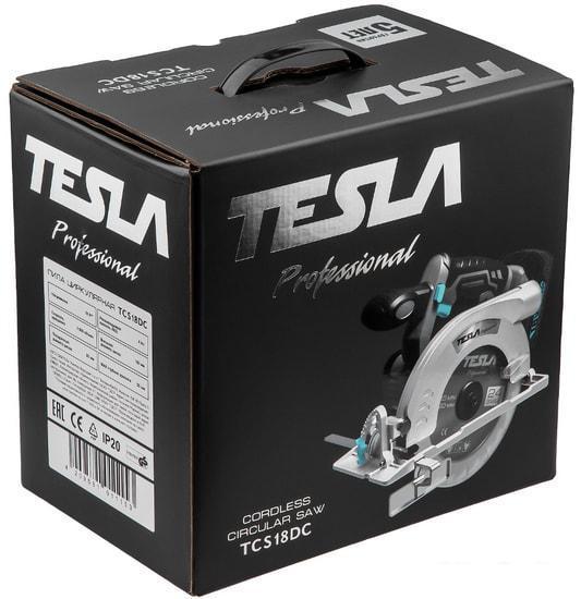Дисковая (циркулярная) пила Tesla TCS18DC TO (без АКБ) - фото 7 - id-p220284786