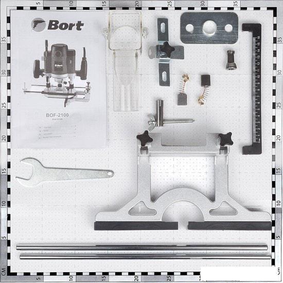 Вертикальный фрезер Bort BOF-2100 - фото 2 - id-p220284962