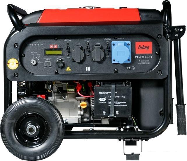 Бензиновый генератор Fubag TI 7000 A ES - фото 2 - id-p220285029