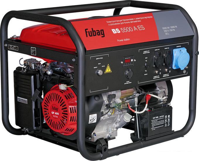 Бензиновый генератор Fubag BS 5500 A ES - фото 1 - id-p220285041
