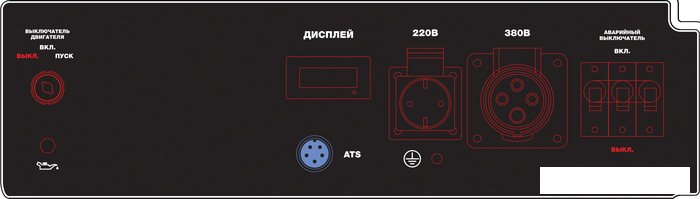 Бензиновый генератор Daewoo Power GDA 8500E-3 - фото 9 - id-p220285052