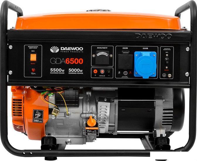 Бензиновый генератор Daewoo Power GDA 6500 - фото 2 - id-p220285058