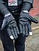 Перчатки тактические военные с костяшками мотоперчатки для мотокросса сенсорного экрана страйкбола черные, фото 10