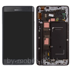 Экран (модуль) в раме Samsung Galaxy Note Edge (N915) черный