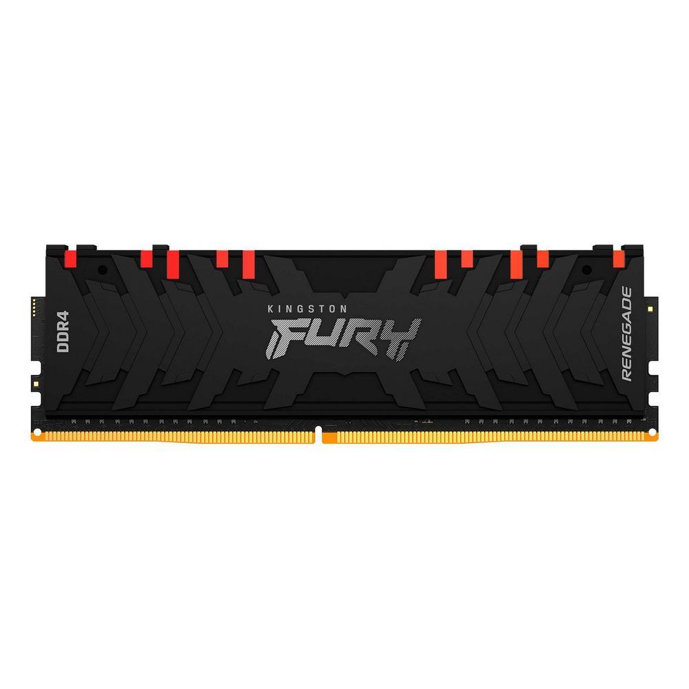 Память оперативная Kingston 8GB 3600MHz DDR4 CL16 DIMM FURY Renegade RGB - фото 1 - id-p203914119