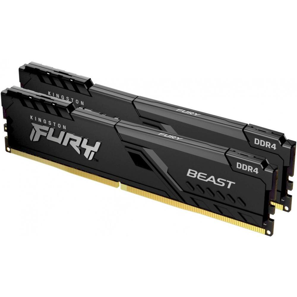 Модуль памяти Kingston Fury Beast KF426C16BBK2/16 DDR4 DIMM 16Gb KIT 2*8Gb PC4-21300 CL16