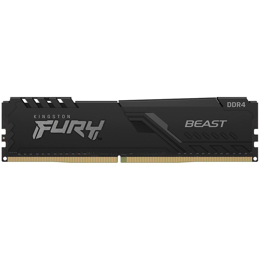 Память оперативная Kingston Fury Beast KF432C16BB/8 DDR4 DIMM 8Gb PC4-25600 CL16 - фото 1 - id-p203912916