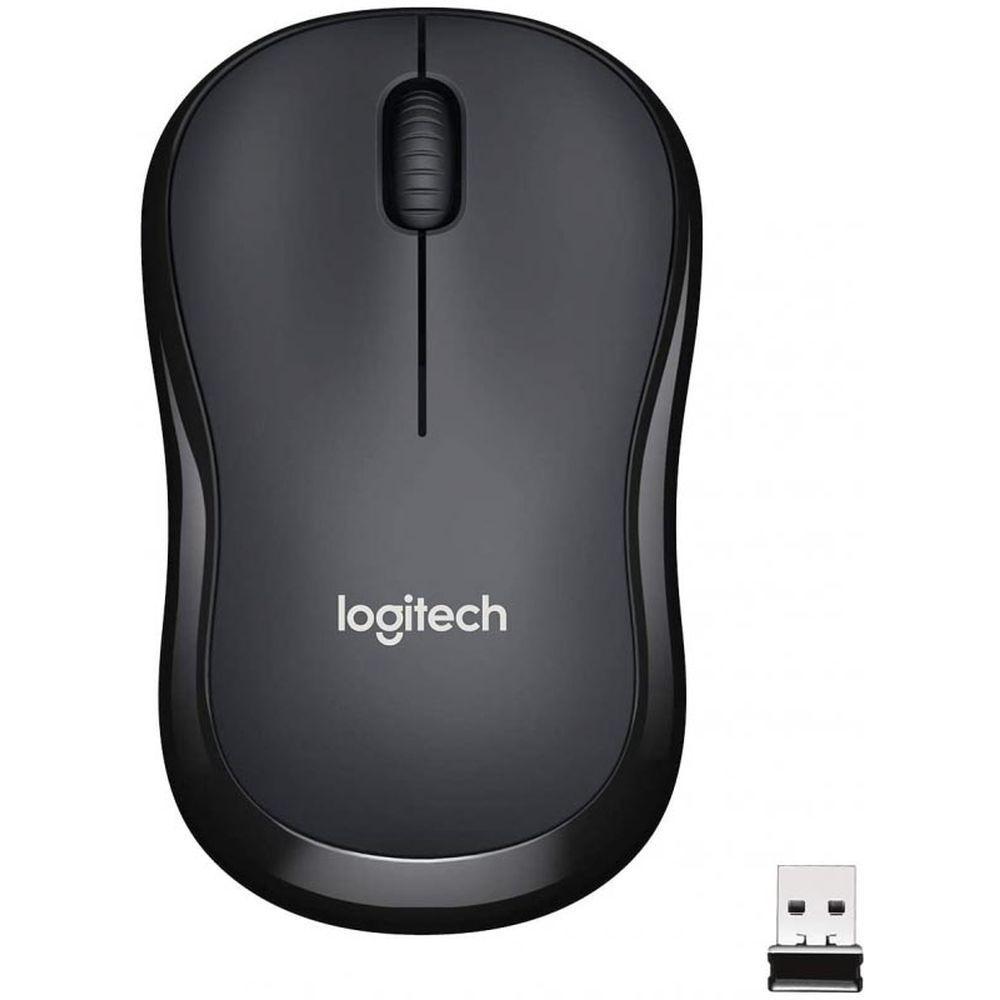 Мышь Logitech. Logitech Wireless Mouse M221 SILENT-CHARCOAL - фото 1 - id-p212712307