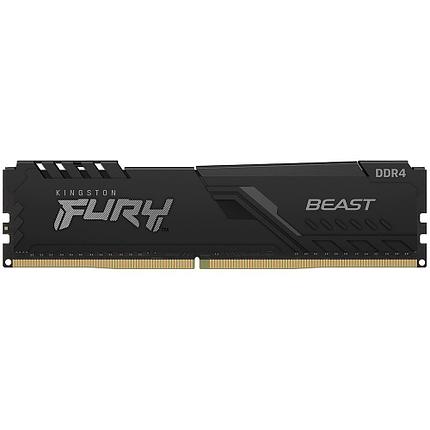 Оперативная память Kingston Fury Beast KF436C17BB/8 DDR4 DIMM 8Gb PC4-28800 CL17, фото 2