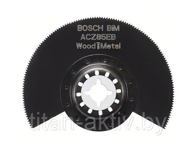 Полотно пильное сегментированное BOSCH BIM ACZ 85 EB Wood and Metal (для нового поколения GOP/PMF c