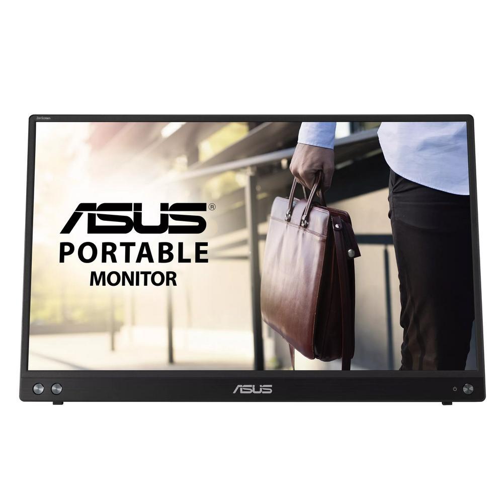 ASUS LCD 15.6" MB16ACV Portable темно-серый {IPS 1920x1080 16:9 глянцевая 250cd 178/178 USB} - фото 1 - id-p215032633