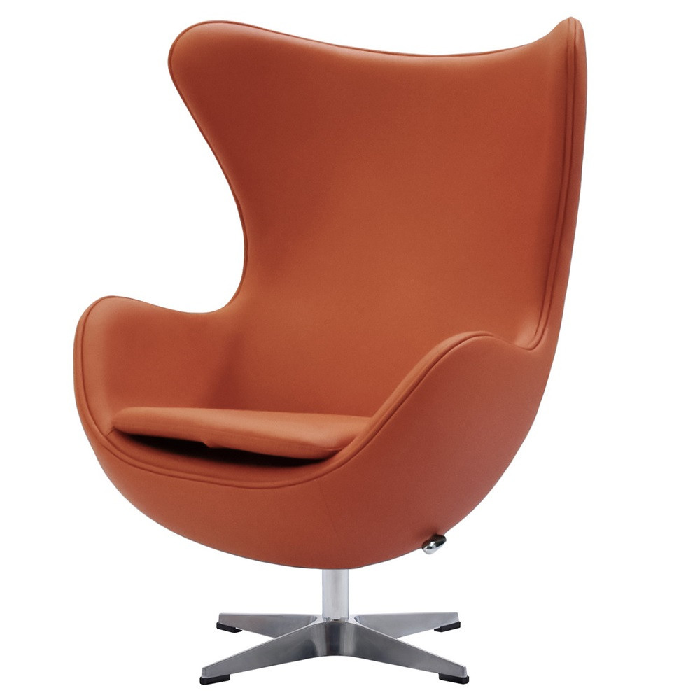 Кресло EGG STYLE CHAIR оранжевый - фото 1 - id-p220143769