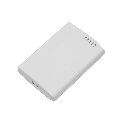 MikroTik RB750P-PBr2 Маршрутизатор PowerBox with 650MHz CPU, 64MB RAM, 5xLAN (four with PoE out), RouterOS L4,, фото 2