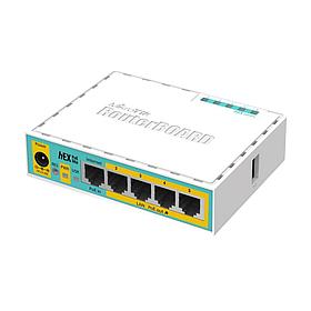 Роутер MikroTik hEX PoE lite (RB750UPR2) 10/100BASE-TX белый