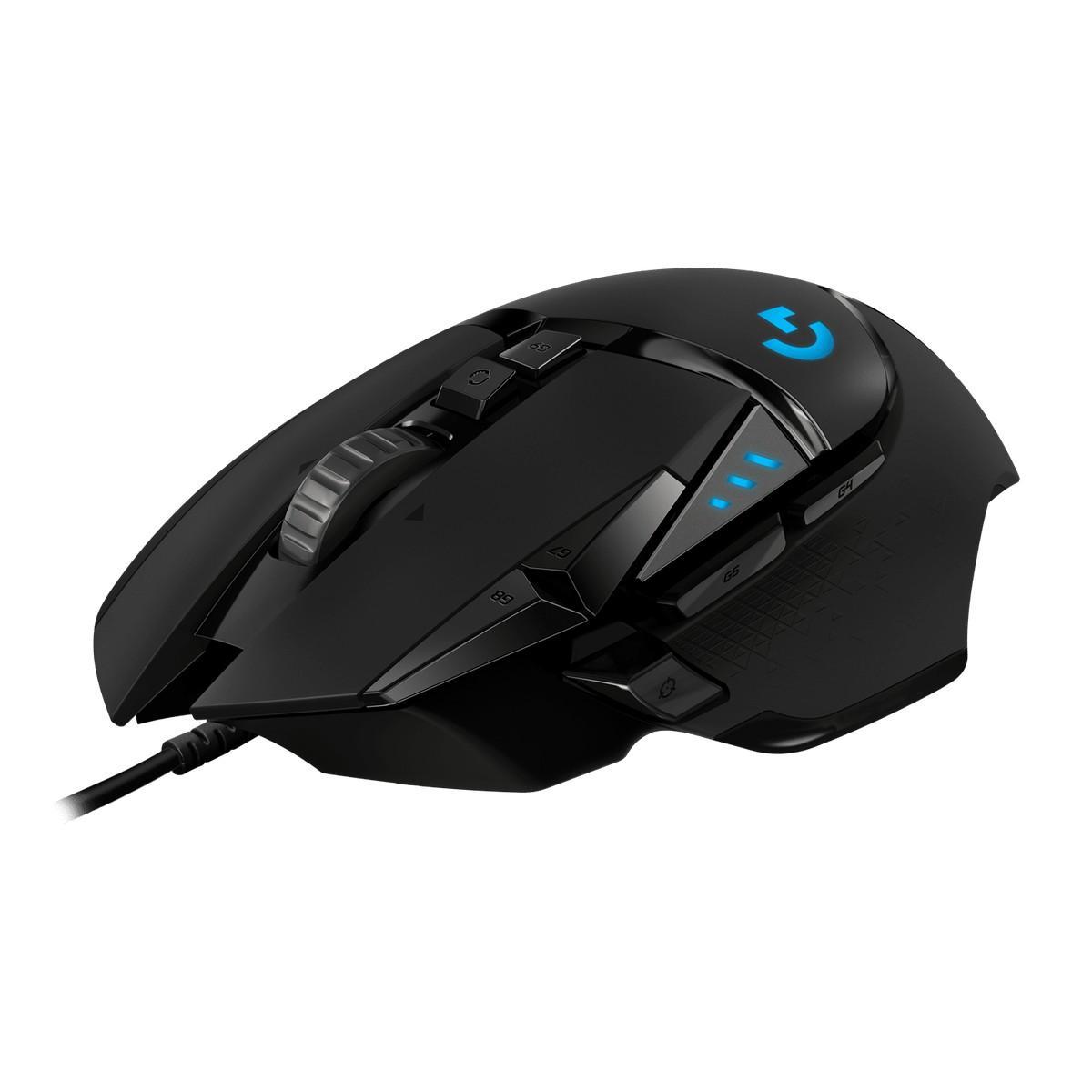 Мышь Logitech. Logitech Mouse G502 HERO High Performance Gaming Retail - фото 1 - id-p212707435