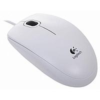 Манипулятор Logitech Optical Mouse B100 White (OEM) USB 3btn+Roll 910-003360