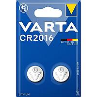 Батарейка Varta ELECTRONICS CR2016 BL2 Lithium 3V (6016) (2/20/200) VARTA 06016101402