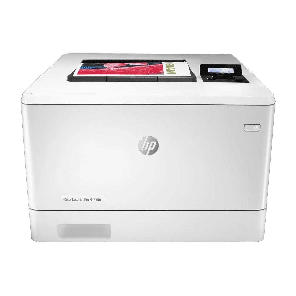 Принтер лазерный HP Color LaserJet Pro M454dn (W1Y44A) A4 Duplex Net - фото 1 - id-p203912016