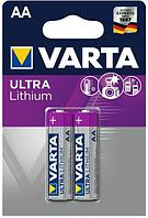 Батарейка Varta ULTRA FR6 AA BL2 Lithium 1.5V (6106) (2/20/200) (2 шт.)