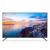 HARPER 50U750TS {Ultra HD 4K (3840 x 2160); Наличие цифрового тюнера: T2/S2; SMART; Габариты упаковки (ШГВ):