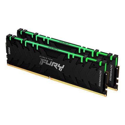 Оперативная память Kingston Fury Renegade KF432C16RBAK2/16 DDR4 DIMM 16Gb KIT 2*8Gb PC4-25600 CL16, фото 2