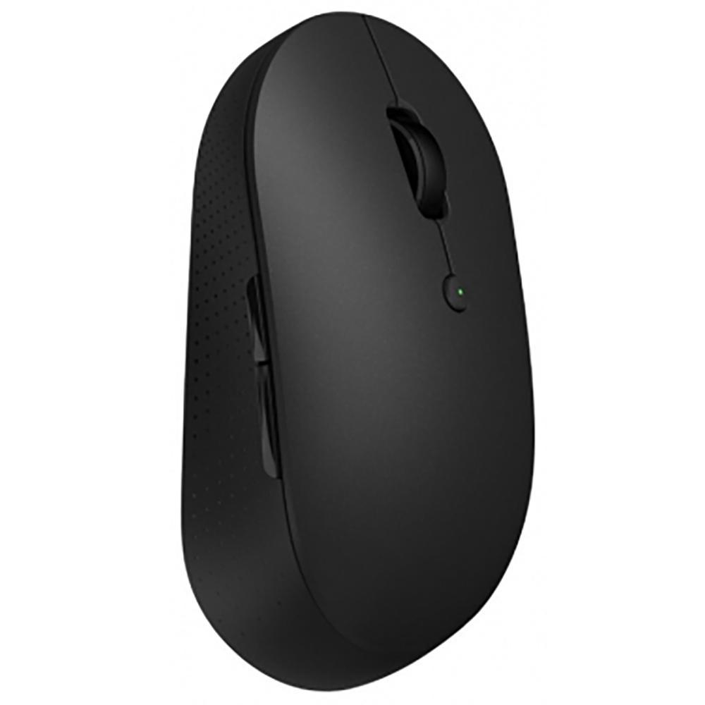 Манипулятор Xiaomi Mi Dual Mode Wireless Mouse Silent Edition HLK4041GL Black (RTL) Bluetooth 6btn+Roll