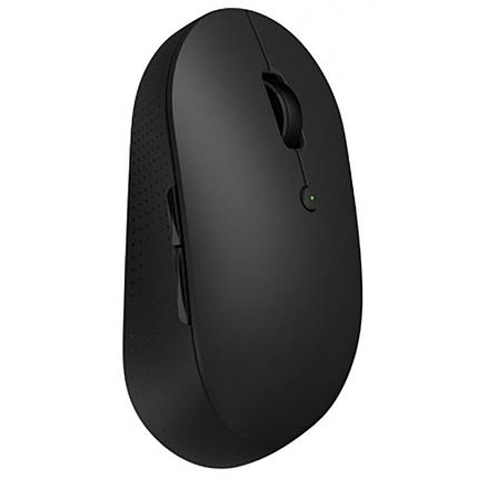 Манипулятор Xiaomi Mi Dual Mode Wireless Mouse Silent Edition HLK4041GL Black (RTL) Bluetooth 6btn+Roll, фото 2