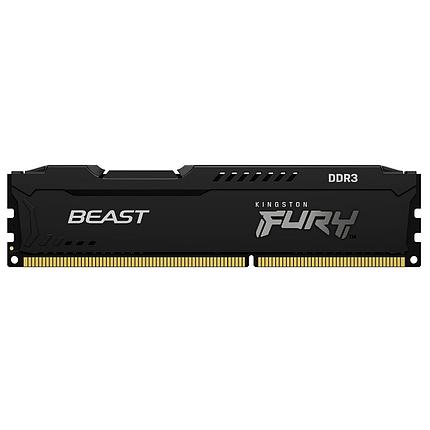 Оперативная память Kingston Fury Beast KF318C10BB/8 DDR3 DIMM 8Gb PC3-15000 CL10, фото 2