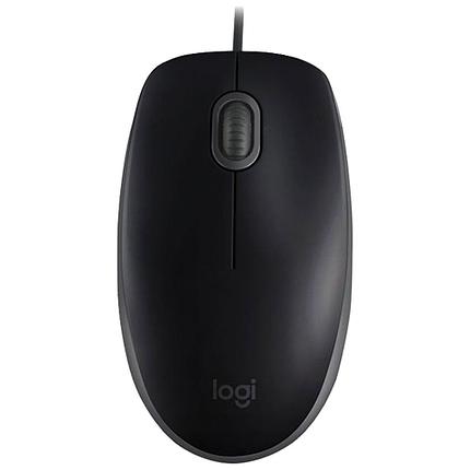 Манипулятор Logitech B110 SILENT Mouse Black USB 3btn+Roll 910-005508, фото 2